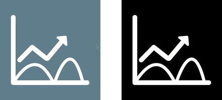 Trend in Graph Icon Design vector