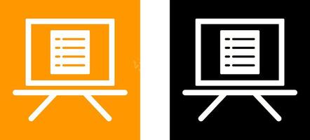 Unique Notice Board Icon Design vector