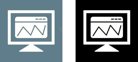 Web Analysis Icon Design vector