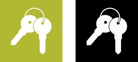 Keys Icon Design vector