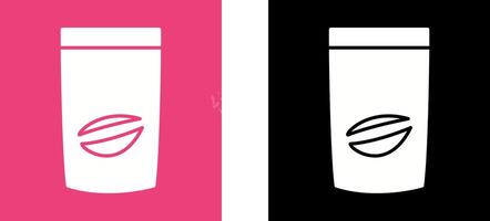 Coffee Bag Icon Design vector