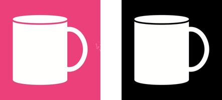 Coffee Mug Icon Design vector