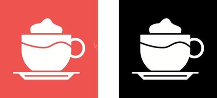 latté icono diseño vector