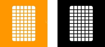 Card Backwards Icon Design vector