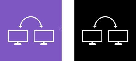 Unique Connected Systems Icon Design vector