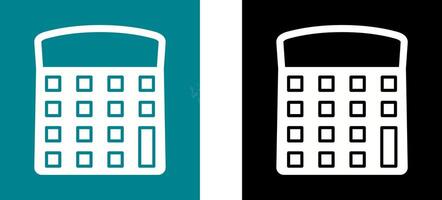 Unique Calculator Icon Design vector