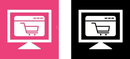 Ecommerce Website Icon Design vector