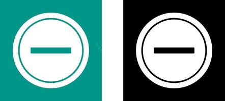 Entry Prohibited Icon Design vector