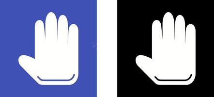 Unique Hand Tool Icon Design vector