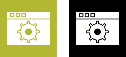 Unique Settings Icon Design vector