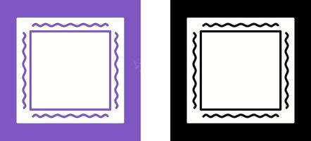 Unique Frame Icon Design vector
