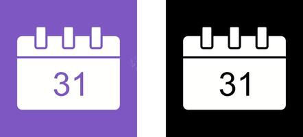 Unique Calendar Icon Design vector