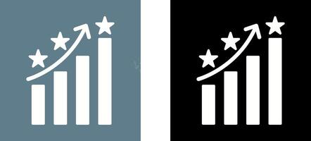 Unique Reputation Management Icon Design vector