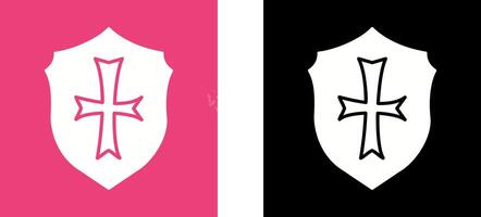Unique Sheild Icon Design vector