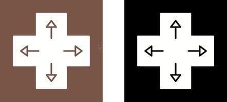 Unique Direction Keys Icon Design vector