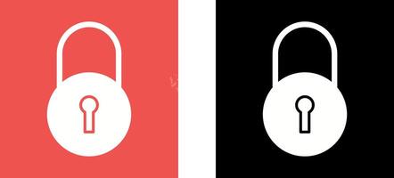 Unique Closed Access Icon Design vector