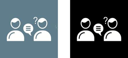 Unique Consulting Services Icon Design vector