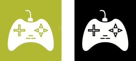 único juego de azar consola icono diseño vector