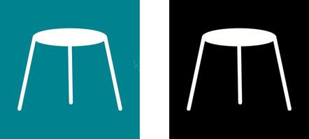 Unique Stool Icon Design vector