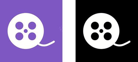 Reel Icon Design vector