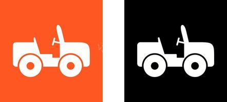 Safari Jeep Icon Design vector