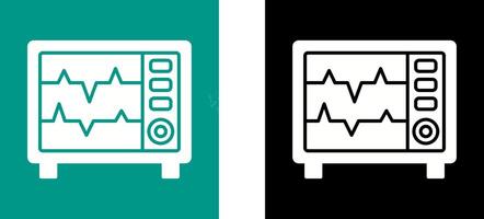 Heart Rate Monitor Icon Design vector