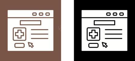 Browser Icon Design vector