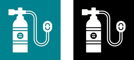 Oxygen Tank Icon Design vector