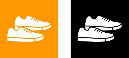 zapatillas icono diseño vector