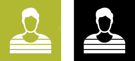 Prisioner Icon Design vector