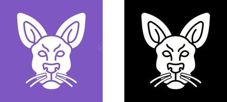 Kangaroo Icon Design vector