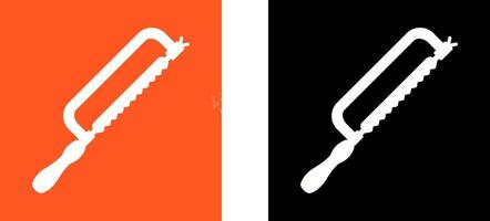 Hacksaw Icon Design vector