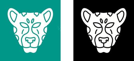 leopard Icon Design vector