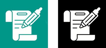 Contract Icon Design vector