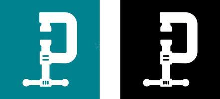 Clamp Icon Design vector