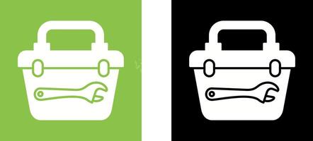 Toolbox Icon Design vector