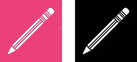 Pencil Icon Design vector