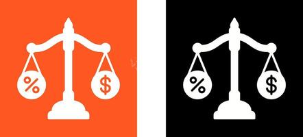 Scale Icon Design vector