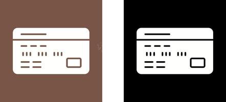 Debit Card Icon Design vector