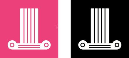Column Icon Design vector