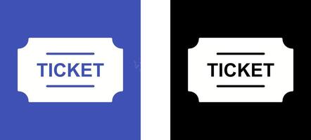Tickets Icon Design vector