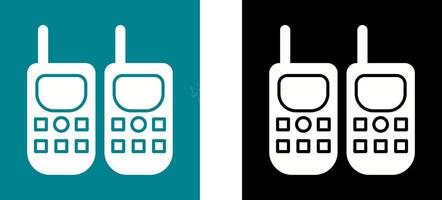 Walkie Talkie Icon Design vector