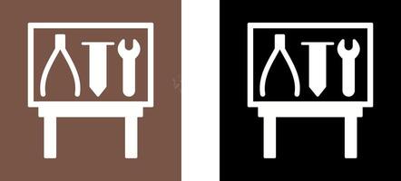 Tools Exhibit Icon Design vector