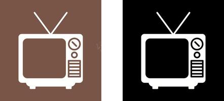 Television Broadcast Icon Design vector