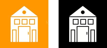 Building Icon Design vector