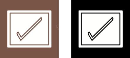 Checkbox Icon Design vector