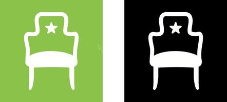 diseño de icono de asiento vector