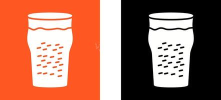 Pint of Beer Icon Design vector