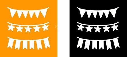 Garlands Icon Design vector