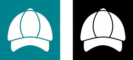 P Cap Icon Design vector